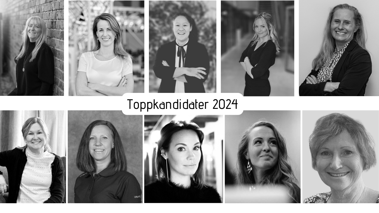 Porträttbilder på Stiftelsen Maria Pihls minnes 10 toppkandidater 2024.